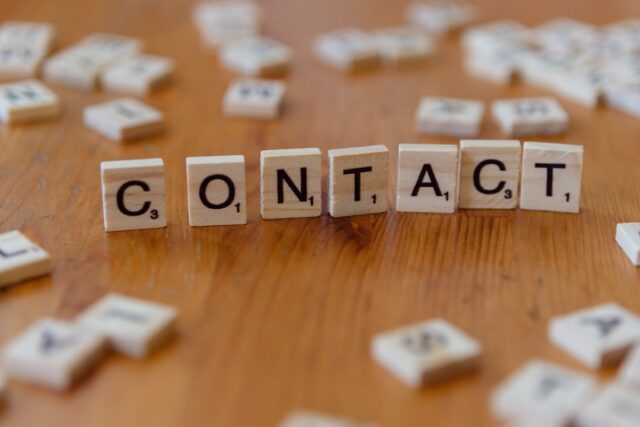 Photo contact data clarity