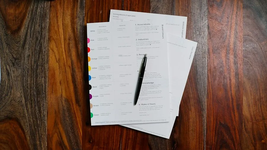 Photo common administrative document mistakes