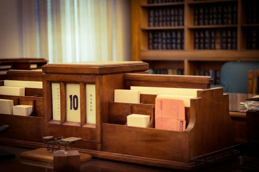 Photo court summons legal process